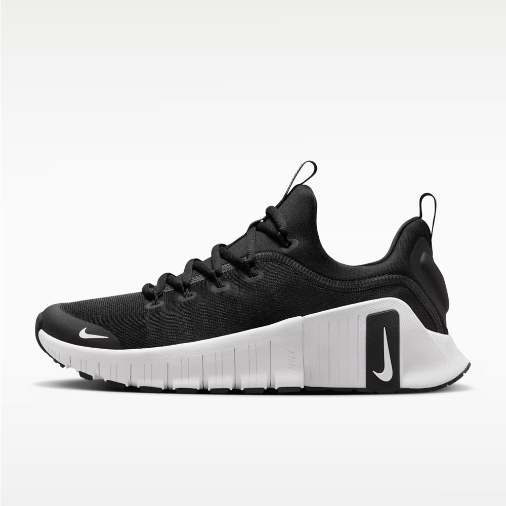 Brand New Nike Free Metcon 6 Black/White Women's Workout Shoes FJ7126-001 - Picture 2 of 10